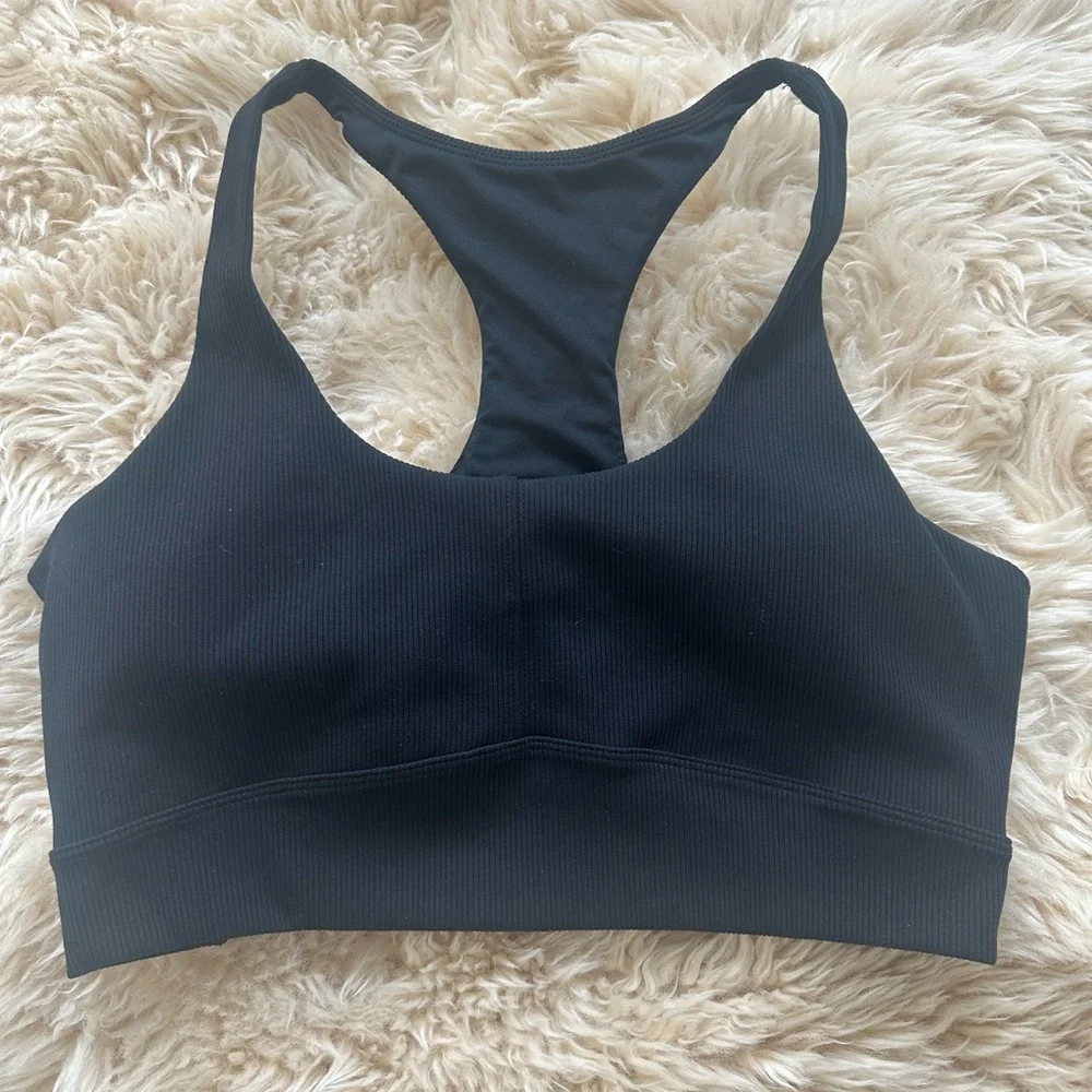 ZELLA Ribbed Long Line Bra - Picture 3 of 6
